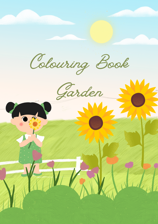 Fun Colouring Book- Garden