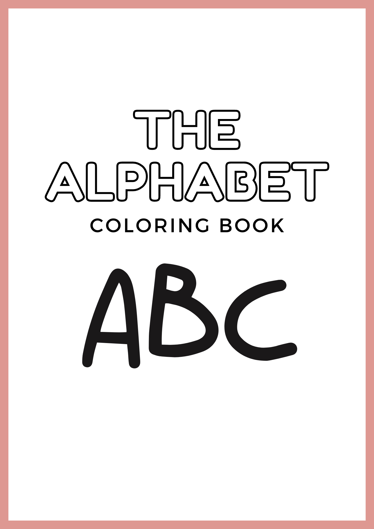 Alphabet Colouring Book- A-Z