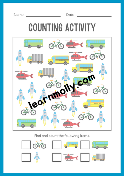 Activity Workbook- Transportation