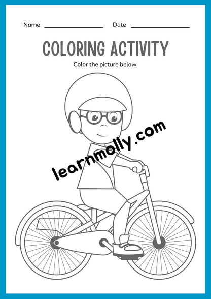 Activity Workbook- Transportation