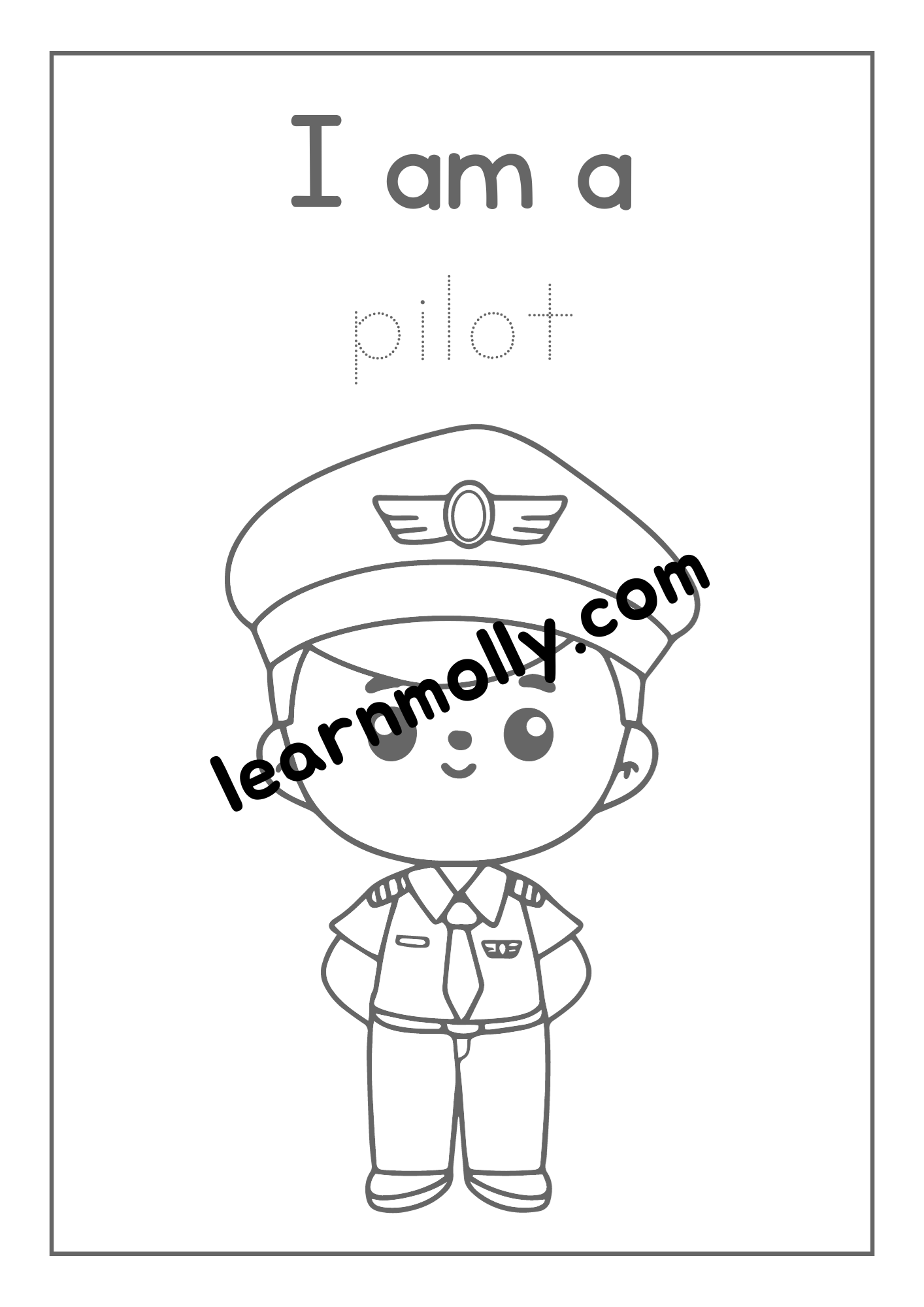Community Workers Colouring Book