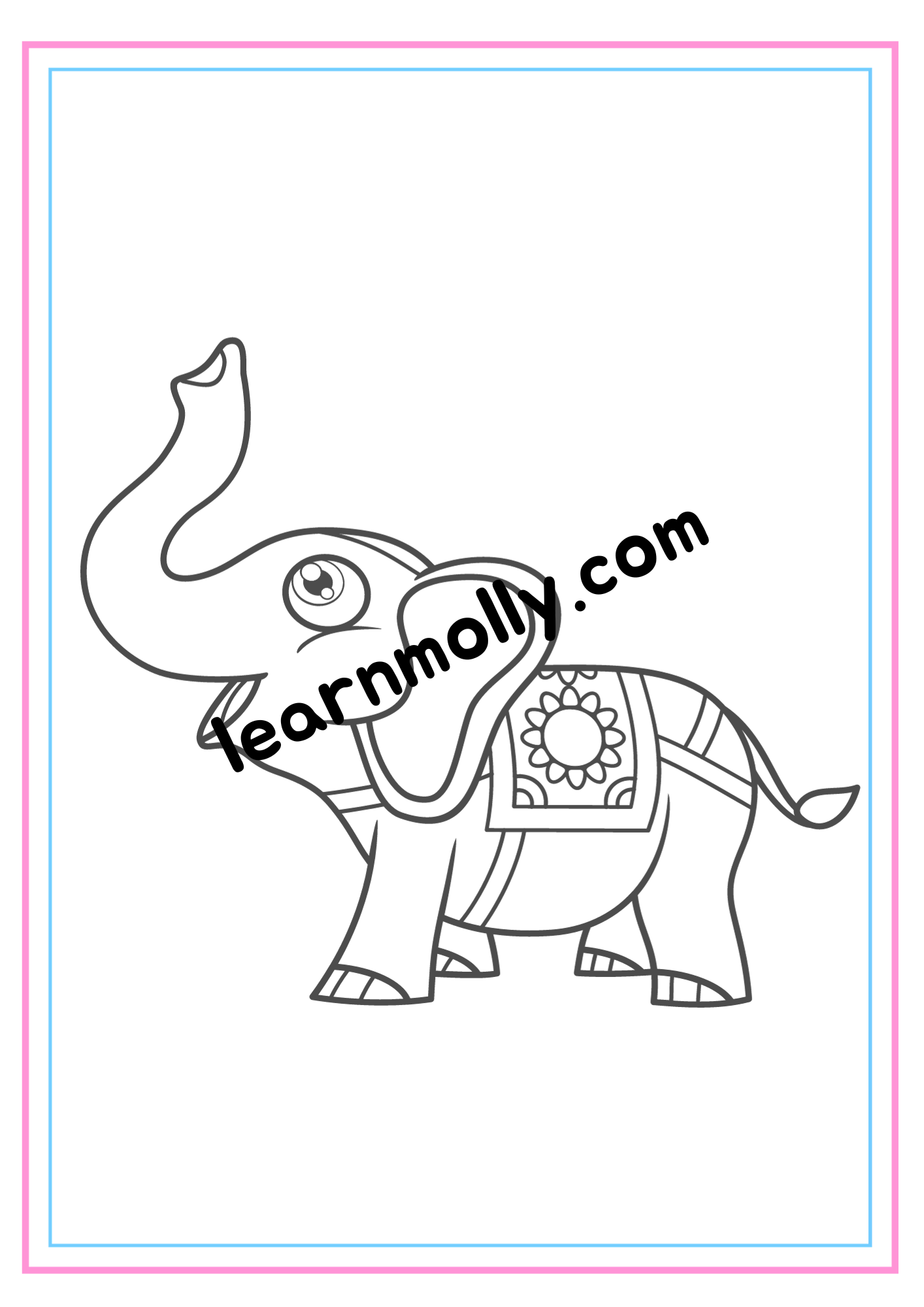 Fun Colouring Book- Animals