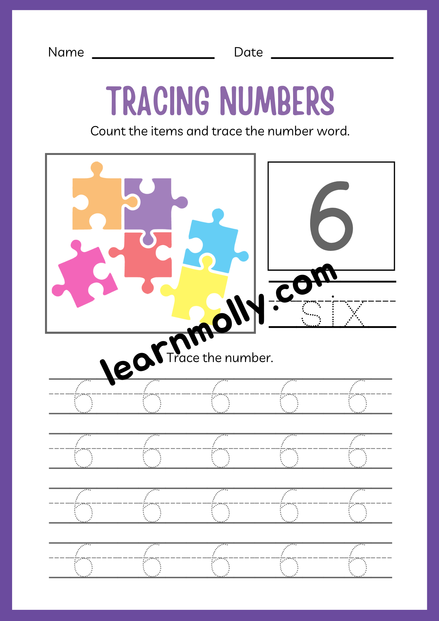 Number Fun Workbook