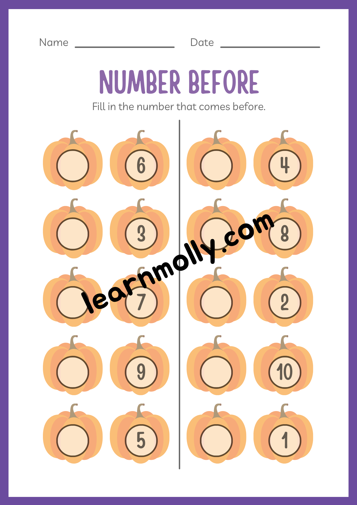 Number Fun Workbook