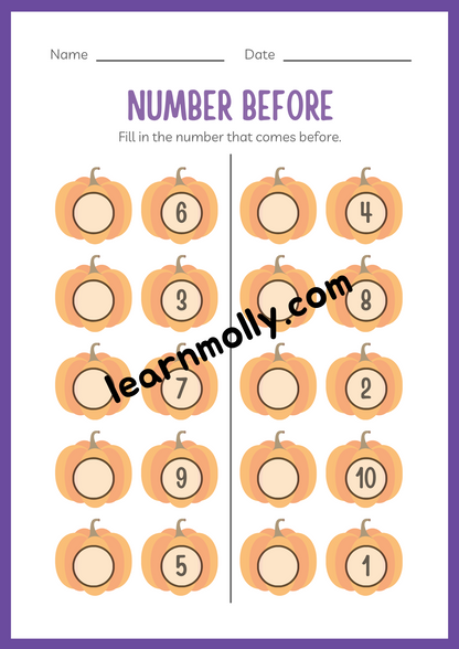 Number Fun Workbook