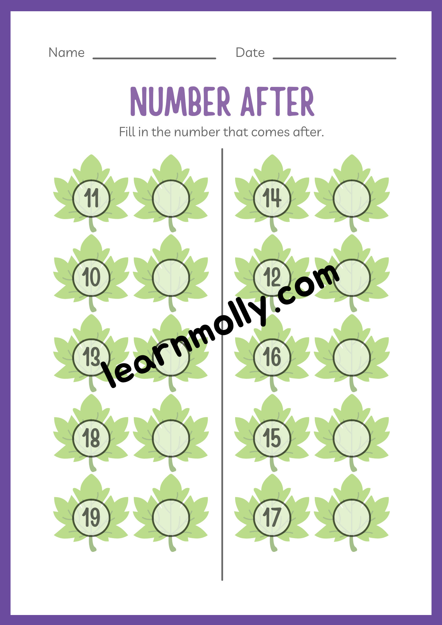 Number Fun Workbook