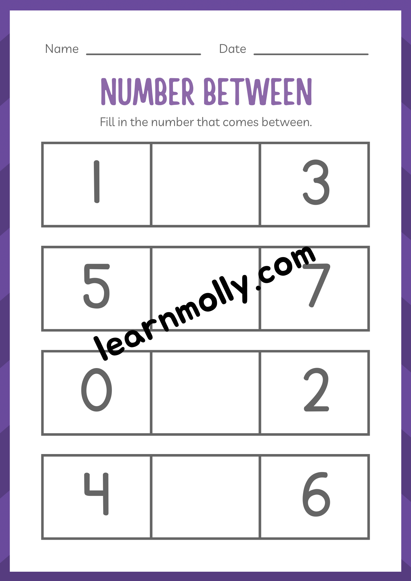 Number Fun Workbook