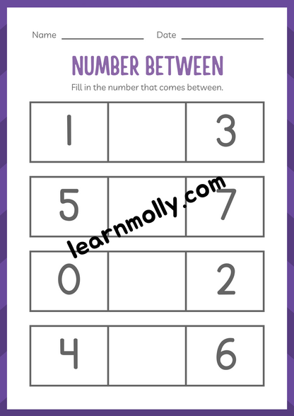 Number Fun Workbook