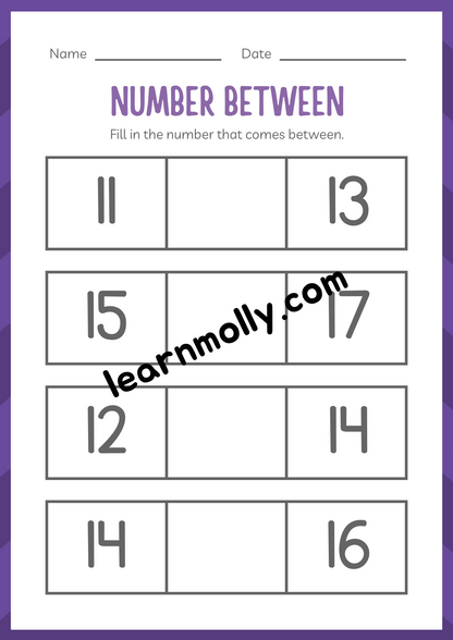 Number Fun Workbook