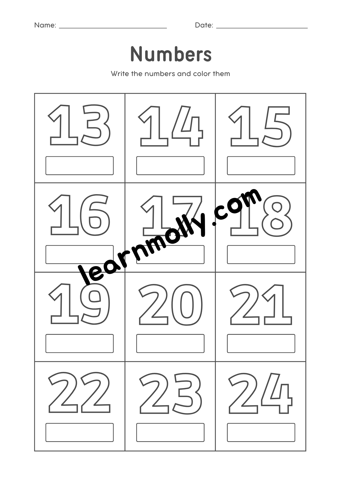 Number Names