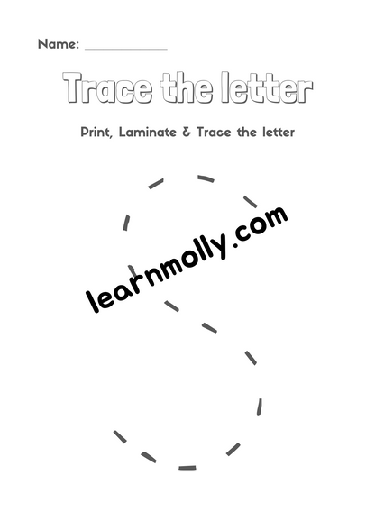 Alphabet Tracing Worksheets